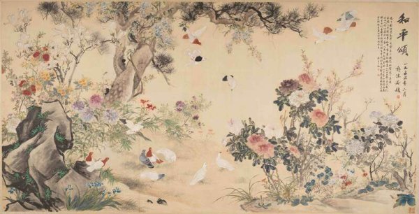 中国股票配资官网 齐白石黄永玉等艺术家作品亮相中国美术馆“和平颂”美术作品展