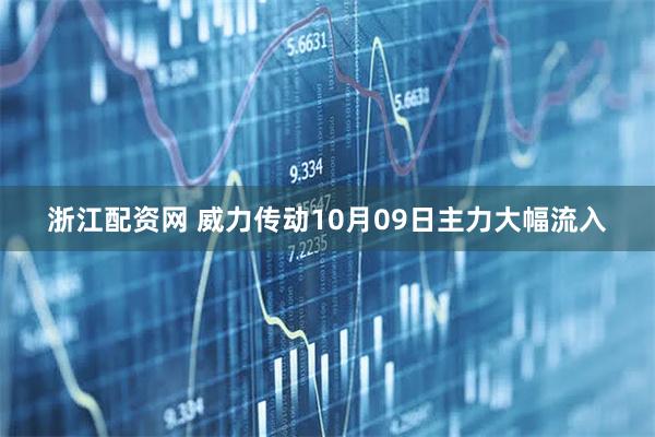 浙江配资网 威力传动10月09日主力大幅流入